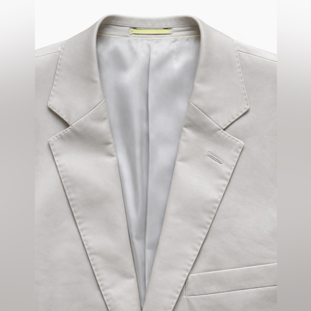 Matinique Elegant 4-Season Men's Cream Blazer - Picture 4 of 11